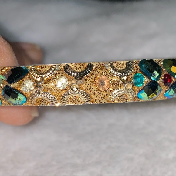 1-bangle multi color and sizes glass stones - Picture 5 of 7